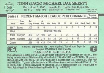 Jack Daugherty  baseball card collectible - Main Image 2
