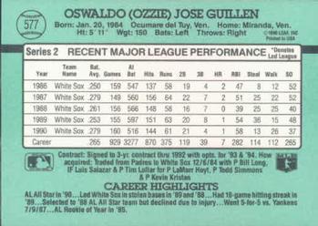 Ozzie Guillen  baseball card collectible - Main Image 2