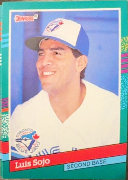 Luis Sojo  baseball card collectible - Main Image 3