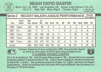 Brian Harper  baseball card collectible - Main Image 2