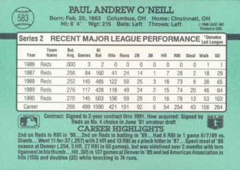 Paul O’Neill  baseball card collectible - Main Image 2