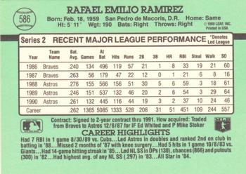 Rafael Ramirez  baseball card collectible - Main Image 2