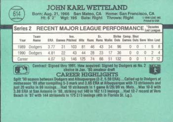 John Wetteland  baseball card collectible - Main Image 2