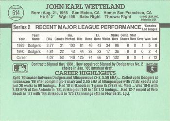 John Wetteland  baseball card collectible - Main Image 2