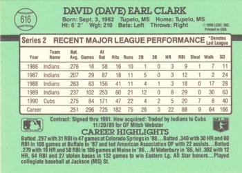 Dave Clark  baseball card collectible - Main Image 2