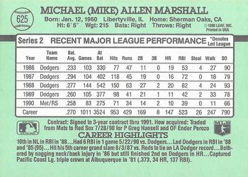 Mike Marshall  baseball card collectible - Main Image 2