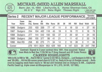 Mike Marshall  baseball card collectible - Main Image 2