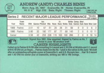 Andy Benes  baseball card collectible - Main Image 2