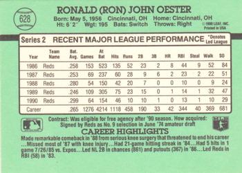 Ron Oester  baseball card collectible - Main Image 2
