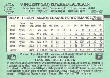Bo Jackson  baseball card collectible - Main Image 2