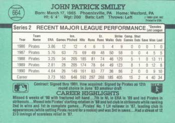 John Smiley  baseball card collectible - Main Image 2