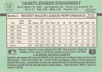 Darryl Strawberry  baseball card collectible - Main Image 2