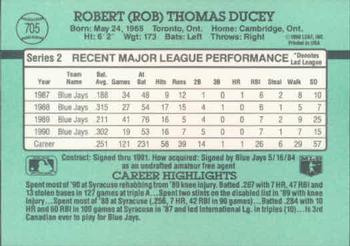 Rob Ducey  baseball card collectible - Main Image 2