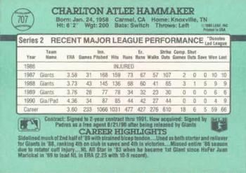 Atlee Hammaker  baseball card collectible - Main Image 2