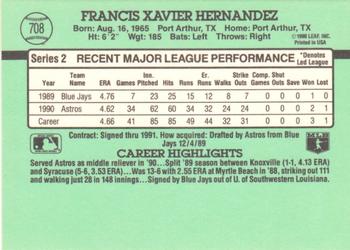 Xavier Hernandez  baseball card collectible - Main Image 2