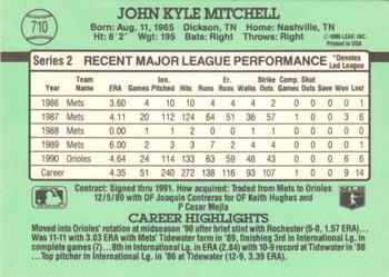 John Mitchell  baseball card collectible - Main Image 2