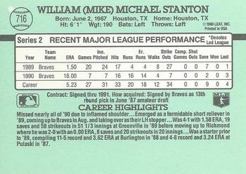 Mike Stanton  baseball card collectible - Main Image 2