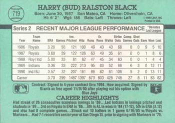 Bud Black  baseball card collectible - Main Image 2