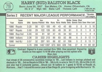 Bud Black  baseball card collectible - Main Image 2