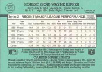 Bob Kipper  baseball card collectible - Main Image 2
