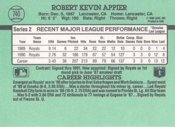 Kevin Appier  baseball card collectible - Main Image 2