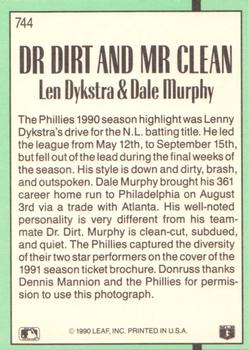 Dr. Dirt and Mr. Clean  baseball card collectible - Main Image 2