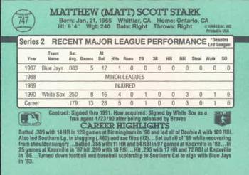 Matt Stark  baseball card collectible - Main Image 2