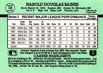 Harold Baines  baseball card collectible - Main Image 2