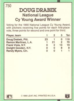 Doug Drabek  baseball card collectible - Main Image 2