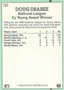 Doug Drabek  baseball card collectible - Main Image 2