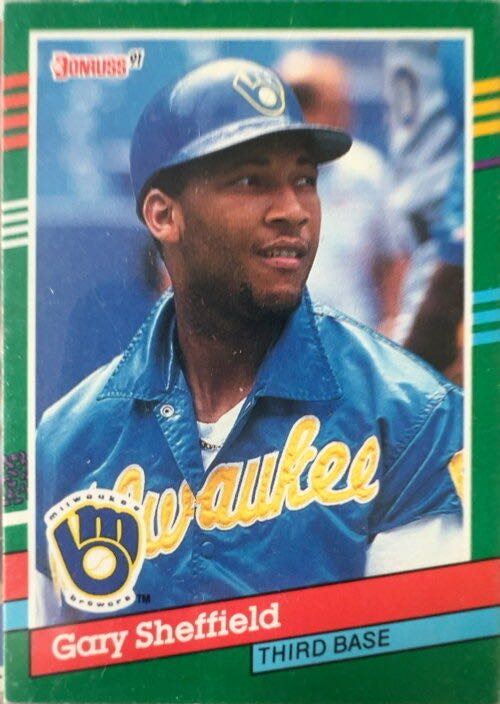 Gary Sheffield  baseball card collectible - Main Image 3
