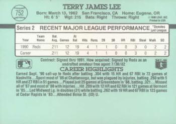 Terry Lee  baseball card collectible - Main Image 2