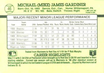 Mike Gardiner  baseball card collectible - Main Image 2
