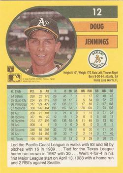 Doug Jennings  baseball card collectible - Main Image 2