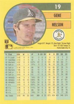 Gene Nelson  baseball card collectible - Main Image 2