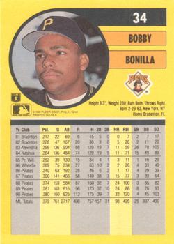 Bobby Bonilla  baseball card collectible - Main Image 2