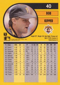 Bob Kipper  baseball card collectible - Main Image 2