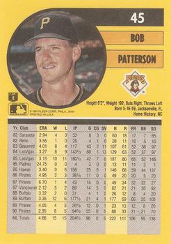 Bob Patterson  baseball card collectible - Main Image 2