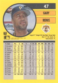 Gary Redus  baseball card collectible - Main Image 2