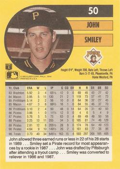 John Smiley  baseball card collectible - Main Image 2