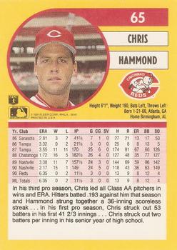 Chris Hammond  baseball card collectible - Main Image 2