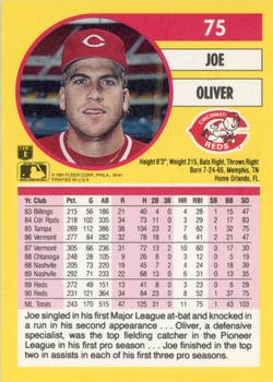 Joe Oliver  baseball card collectible - Main Image 2