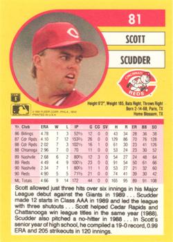Scott Scudder  baseball card collectible - Main Image 2