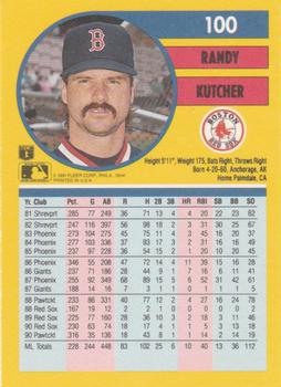 Randy Kutcher  baseball card collectible - Main Image 2