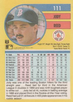 Jody Reed  baseball card collectible - Main Image 2