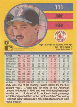 Jody Reed  baseball card collectible - Main Image 2
