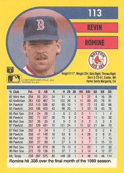 Kevin Romine  baseball card collectible - Main Image 2