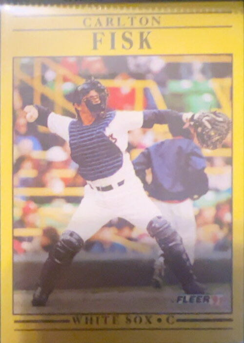 Carlton Fisk  baseball card collectible - Main Image 3