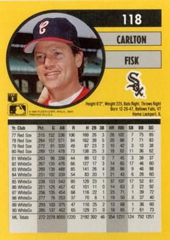 Carlton Fisk  baseball card collectible - Main Image 2