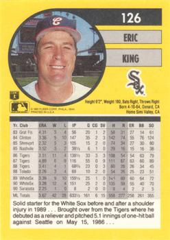 Eric King  baseball card collectible - Main Image 2